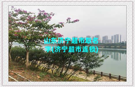 山东济宁超市取名字(济宁超市连锁)